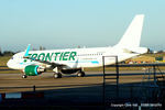 N228FR @ EGBB - Frontier Airlines - by Chris Hall