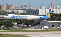 N429NV @ FLL - Allegiant MD-83