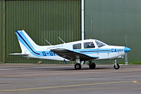 G-GFCA @ EGBJ - Piper PA-28-161 Cadet [2841100] Staverton~G 13/03/2013 - by Ray Barber