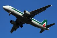 EI-DTN @ LLBG - Alitalia fly in from Rome, landing runway 30. - by ikeharel