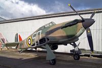 BAPC072 @ EGBJ - Hawker Hurricane (replica) (Unknown) Staverton~G 13/O3/2013 - by Ray Barber