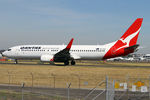 VH-VXG @ YSSY - taxiing to 34R - by Bill Mallinson