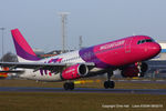 HA-LYG @ EGGW - Wizzair - by Chris Hall