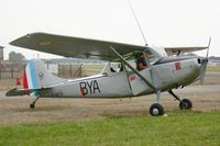 F-AZTA @ LFRN - Cessna O-1A Bird Dog, Static display, Rennes-St Jacques airport (LFRN-RNS) Air show 2014 - by Yves-Q