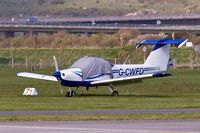 G-CWFD @ EGKA - Piper PA-38-112 Tomahawk [38-79A0038] Shoreham~G 10/04/2007 - by Ray Barber