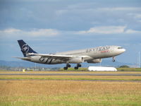B-5908 @ NZAA - touchdown at AKL - daily afternoon flight from china. - by magnaman