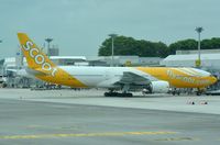 9V-OTC @ WSSS - Scoot B772 parked up in SIN. - by FerryPNL