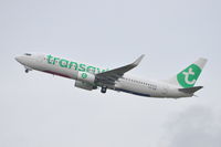 PH-HZW @ EGSH - Departing from Norwich, freshly painted in Transavia's new livery - by Graham Reeve