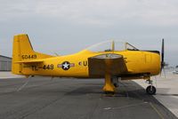 N9102Z @ KPGD - North American T-28A - by Mark Pasqualino