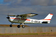 G-AWUN @ EGBR - Departure - by glider