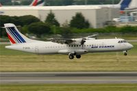 F-GVZL @ LFBO - ATR 72-212A, On final rwy 14R, Toulouse Blagnac Airport (LFBO-TLS) - by Yves-Q