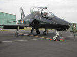 XX194 @ CAX - Hawk T.1A, callsign Grommit 2, of 100 Squadron at RAF Leeming on a visit to Carlisle in the Spring of 2006. - by Peter Nicholson