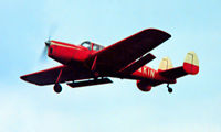 G-AKIN @ EGTH - Miles M.38 Messenger 2A [6728] Old Warden~G 13/07/1980. From a slide. - by Ray Barber