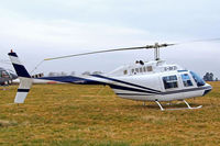 G-BKZI @ EGBC - Bell 206B Jet Ranger II [118] Cheltenham Racecourse~G 18/03/2010 - by Ray Barber