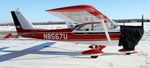 N8567U @ KRRT - 37th Annual Lions Ski Plane Fly-in and Breakfast - by Kreg Anderson