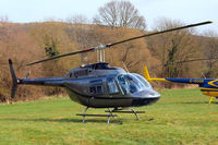 G-REMH @ EGBC - Bell 206B3 Jet Ranger III [4626] Cheltenham Racecourse~G 18/03/2011 - by Ray Barber