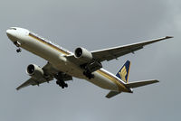 9V-SWL @ EGLL - Boeing 777-312ER [34577] (Singapore Airlines) Home~G 28/03/2010. On approach 27R. - by Ray Barber
