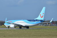 G-FDZW @ EGSH - About to depart on runway 09 at Norwich. - by Graham Reeve