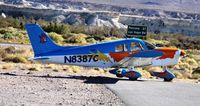 N8387C - N8387Charlie sitting at Shoshone Intl. Airport near south entrance to Death Valley - by Dennis Ruday ...  owner