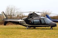 G-STNS @ EGBC - Agusta A-109A-II [7324] Cheltenham~G 18/03/2010 - by Ray Barber