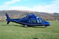 G-TGRA @ EGBC - Agusta A.109A [7201] Cheltenham~G 16/03/2004 - by Ray Barber