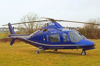 G-TGRA @ EGBC - Agusta A.109A [7201] Cheltenham~G 18/03/2010 - by Ray Barber