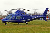 G-TGRA @ EGBC - Agusta A.109A [7201] Cheltenham~G 14/03/2008 - by Ray Barber