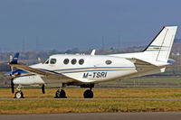 M-TSRI @ EGFF - king air, Hawarden based, previously N8133H, seen parked up at EGFF.