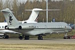 9H-OPE @ EGGW - 2011 Bombardier BD-700-1A10 Global Express, c/n: 9440 at Luton - by Terry Fletcher