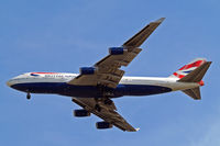 G-BYGC @ EGLL - Boeing 747-436 [25823] (British Airways) Home~G 26/05/2013. On approach 27R. - by Ray Barber