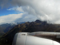 VH-VQA - Eye-to-eye with the Southern Alps, climbing out of Queenstown (ZQN-AKL) - by Micha Lueck