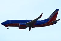 N464WN @ KSEA - Southwest Airlines, is here landing at Seattle-Tacoma Int'l(KSEA) - by A. Gendorf