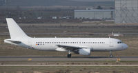 EC-IEI @ LEMD - Taxying at Madrid; in an all-white scheme without titles - by alanh