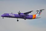 G-JEDT @ EHAM - Flybe Dash 8 arriving in AMS. - by FerryPNL