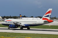 G-DBCJ @ LMML - A319 G-DBCJ British Airways - by Raymond Zammit