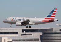 N703UW @ MIA - Former Star Alliance plane now painted in AA colors - by Florida Metal