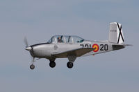 EC-GMD @ LECU - On finals after a Fundacion Infante de Orleans monthly display at Cuatro Vientos Airport, Madrid - by alanh