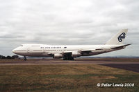 ZK-NZZ @ NZAA - Air New Zealand Ltd., Auckland.  1994 - by Peter Lewis