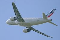 F-GPME @ LFRB - Airbus A319-113, Take off rwy 25L, Brest-Bretagne airport 5LFRB-BES) - by Yves-Q