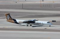 N400QX @ KLAS - DHC-8-402 - by Mark Pasqualino