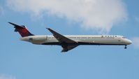 N904DL @ DTW - Delta MD-88 - by Florida Metal