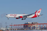 C-GHPE @ CYYZ - Landing 24R at Toronto Pearson - by BlindedByTheFlash