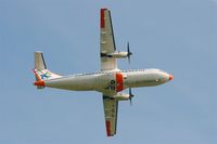 F-GFJH @ LFRB - ATR 42-300, ILS unit calibration, Brest-Bretagne Airport (LFRB-BES) - by Yves-Q