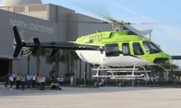 N911FS - Bell 407 at Heliexpo Orlando
