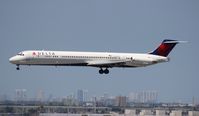 N963DL @ MIA - Delta MD-88 - by Florida Metal