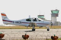 F-HKCX @ LFRL - Cirrus SR-20, Cassidian Aviation Training Services, Linning up prior take off rwy 23, Lanvéoc-Poulmic Naval Air Base (LFRL) - by Yves-Q