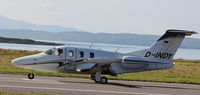 D-INDY @ OBAN - Heading for Runway 01 for departure - by Mountaingoat