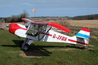 G-ZFOX @ X3CX - Parked at Northrepps. - by Graham Reeve