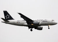 D-AILF @ LFBO - Landing rwy 14R in Star Alliance c/s - by Shunn311