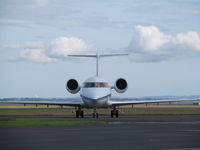 M-AAEL @ NZAA - taxying off runway - by magnaman